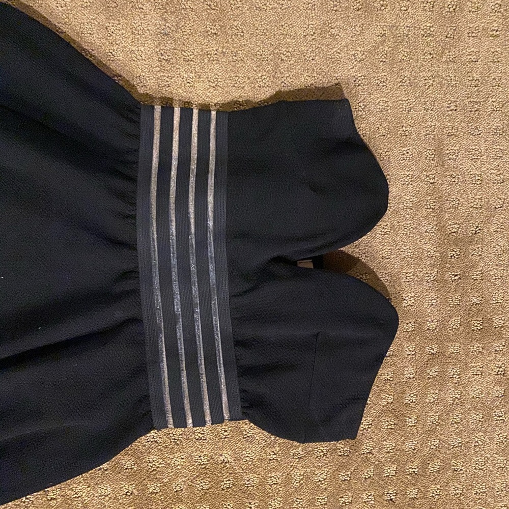 Black mini dress